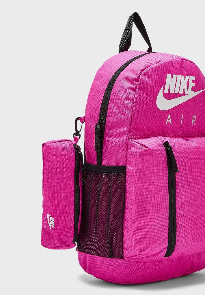 MOCHILA NIKE ELEMENTAL ESCOLAR PINK LAPICERA INCLUIDA