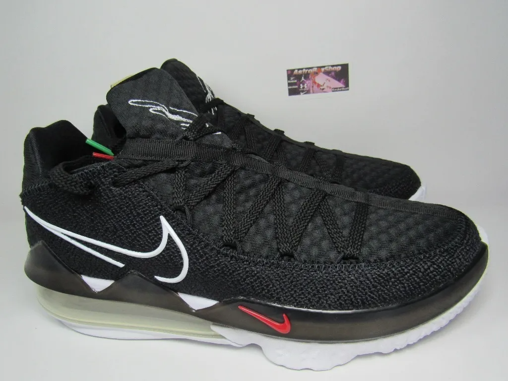 LEBRON JAMES 17 LOW "BLACK-COLORS" EN CAJA MODELO REDUCIDO
