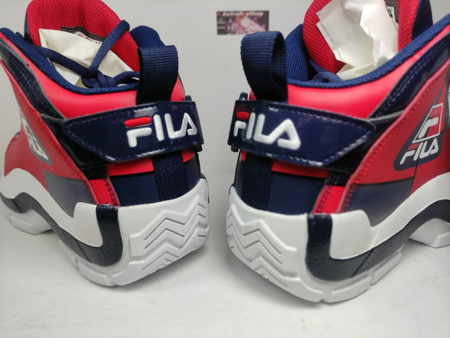 FILA GRANT HILL 2 QUAD SPLIT RED EN CAJA