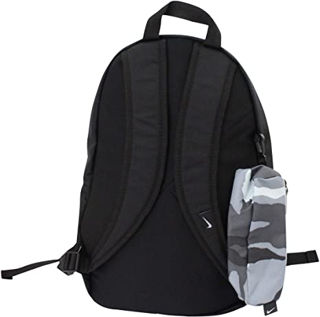 MOCHILA NIKE ELEMENTAL CAMO BLACK GREY CON LAPICERA ESCOLAR