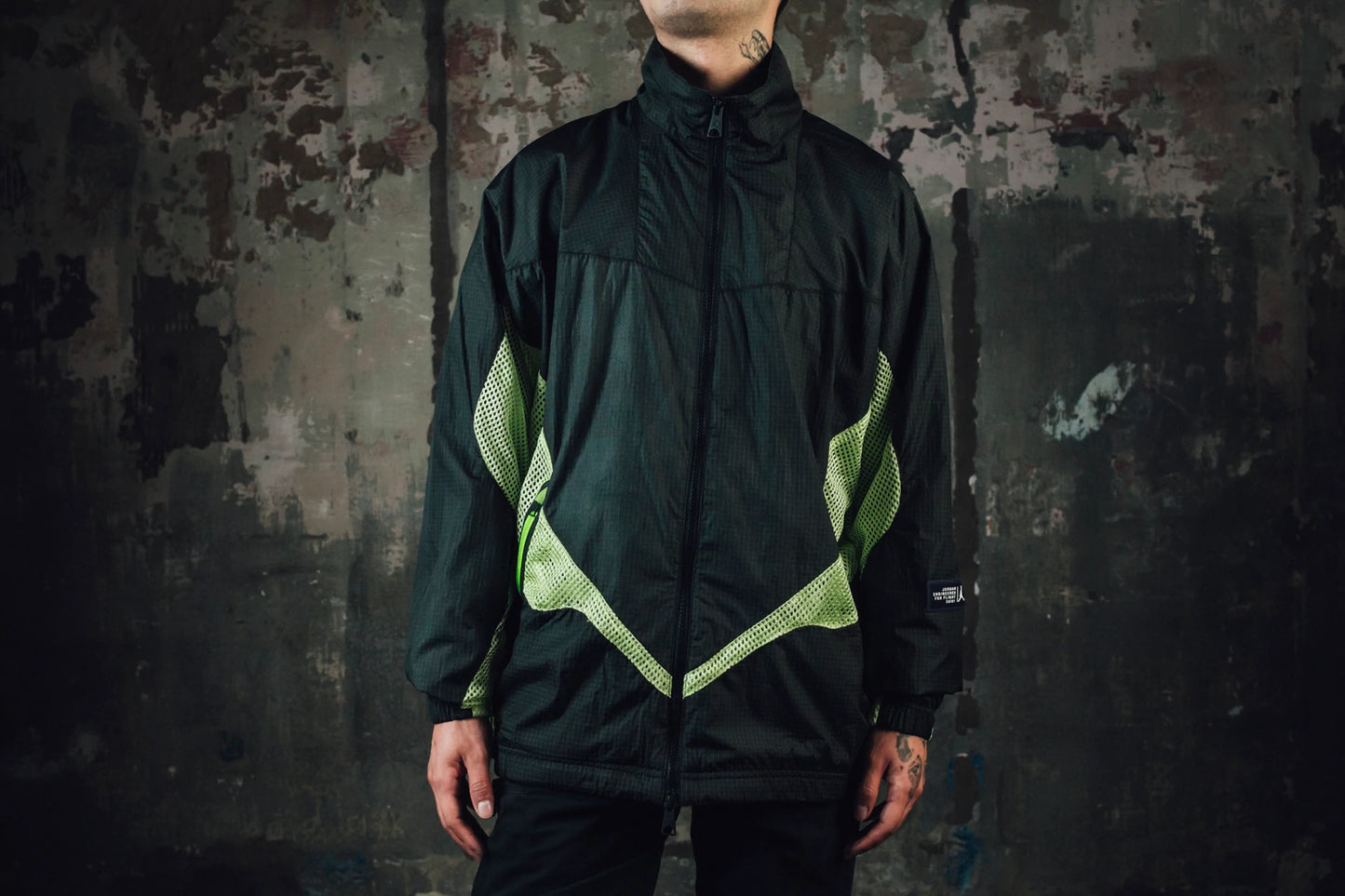 CHAMARRA JORDAN ENGINEERED23 BLACK GREEN