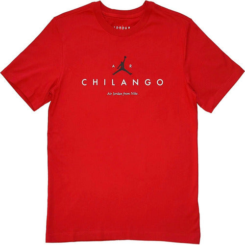 PLAYERA CHILANGO ROJA MANGA CORTA