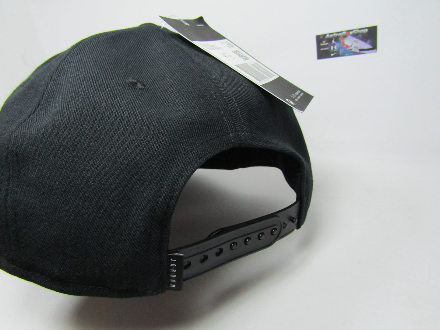 GORRA PLANA JORDAN JUMPMAN BLACK RED 2019 BORDADO GRUESO