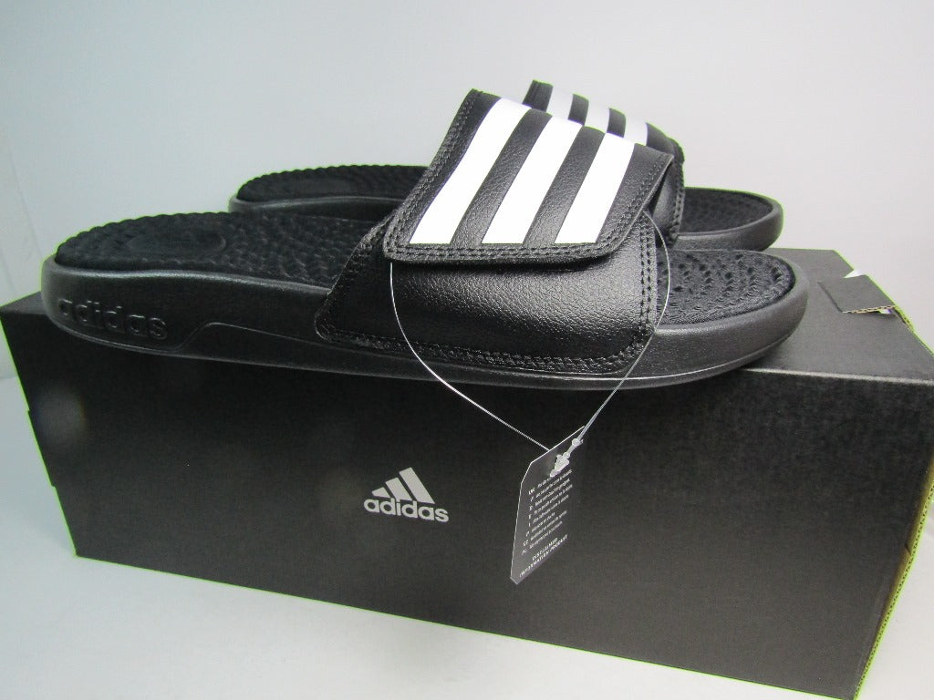 SANDALIAS ADIDAS ADISSAGE BLACK EN CAJA