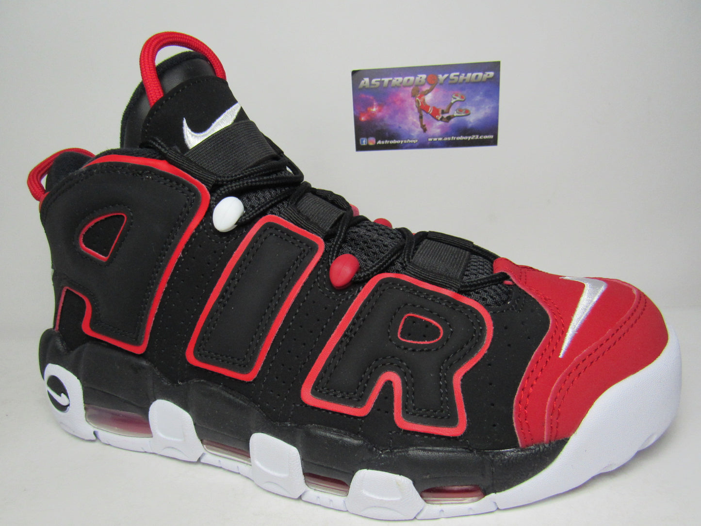 PIPPEN AIR MORE UPTEMPO RED TOE EN CAJA