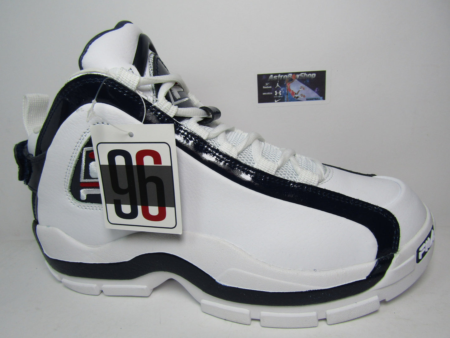 FILA GRANT HILL 2 `96 NAVY LEATHERN , FORRO INTERNO DE PIEL