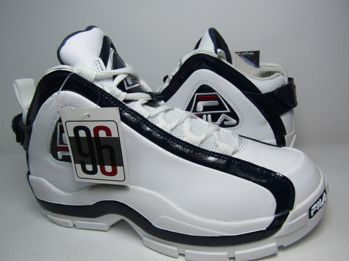 FILA GRANT HILL 2 `96 NAVY LEATHERN , FORRO INTERNO DE PIEL