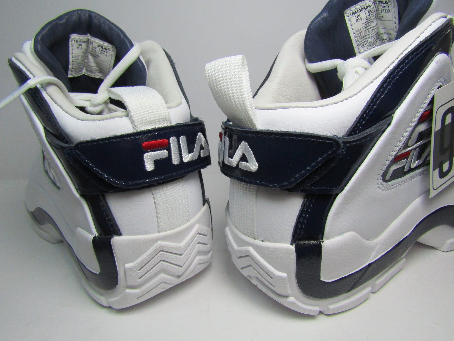FILA GRANT HILL 2 `96 NAVY LEATHERN , FORRO INTERNO DE PIEL