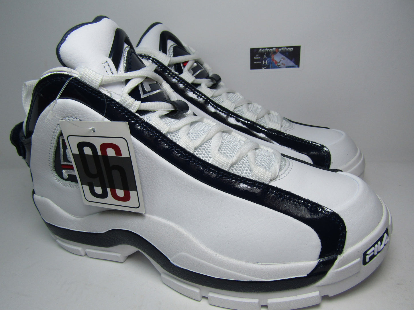 FILA GRANT HILL 2 `96 NAVY LEATHERN , FORRO INTERNO DE PIEL