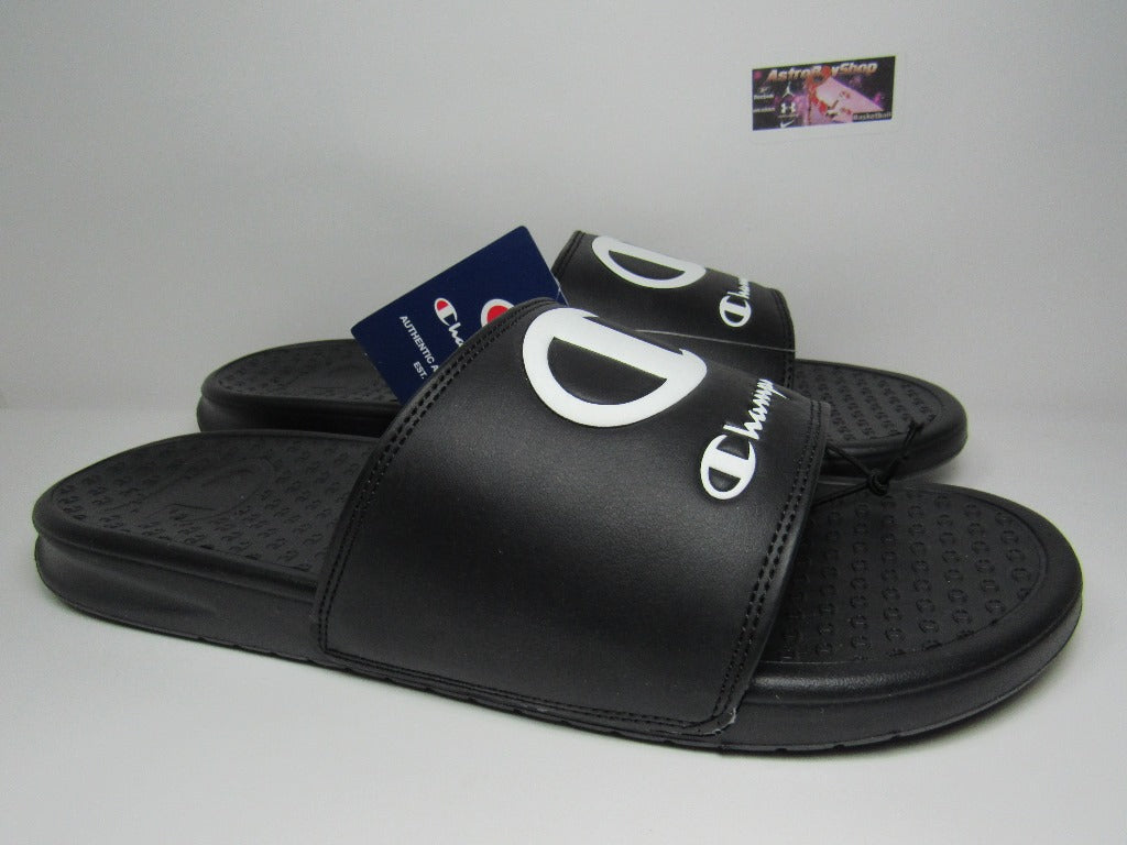 SANDALIAS CHAMPION SUPERSLIDE CLUB BLACK EN CAJA – ASTROBOYSHOP