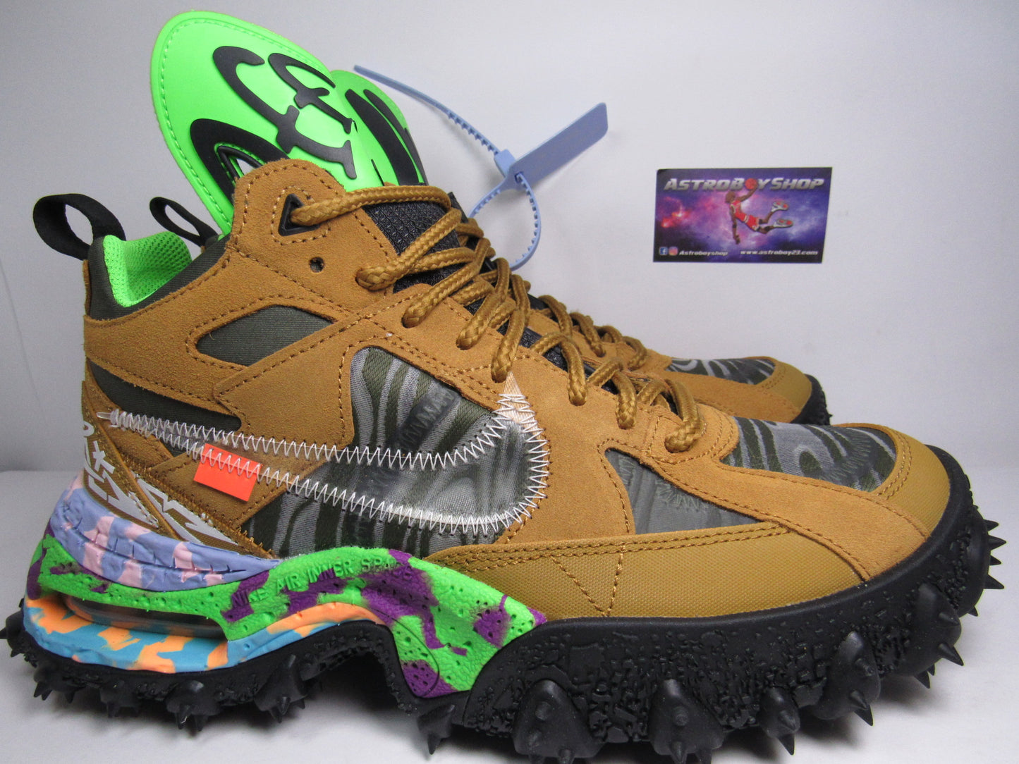 NIKE AIR TERRA FORMA X OFF WHITE WEATH EN CAJA