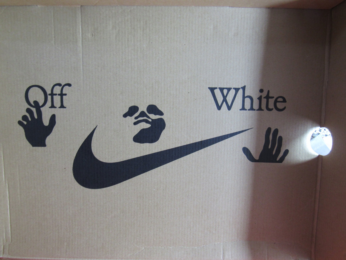NIKE AIR TERRA FORMA X OFF WHITE WEATH EN CAJA