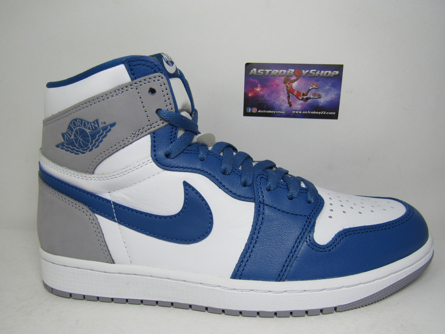 JORDAN 1 HIGH "TRUE BLUE" EN CAJA