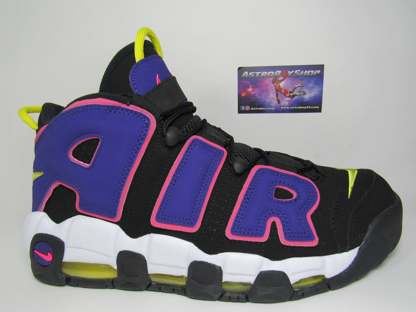 PIPPEN AIR MORE UPTEMPO "COURT PURPLE" EN CAJA