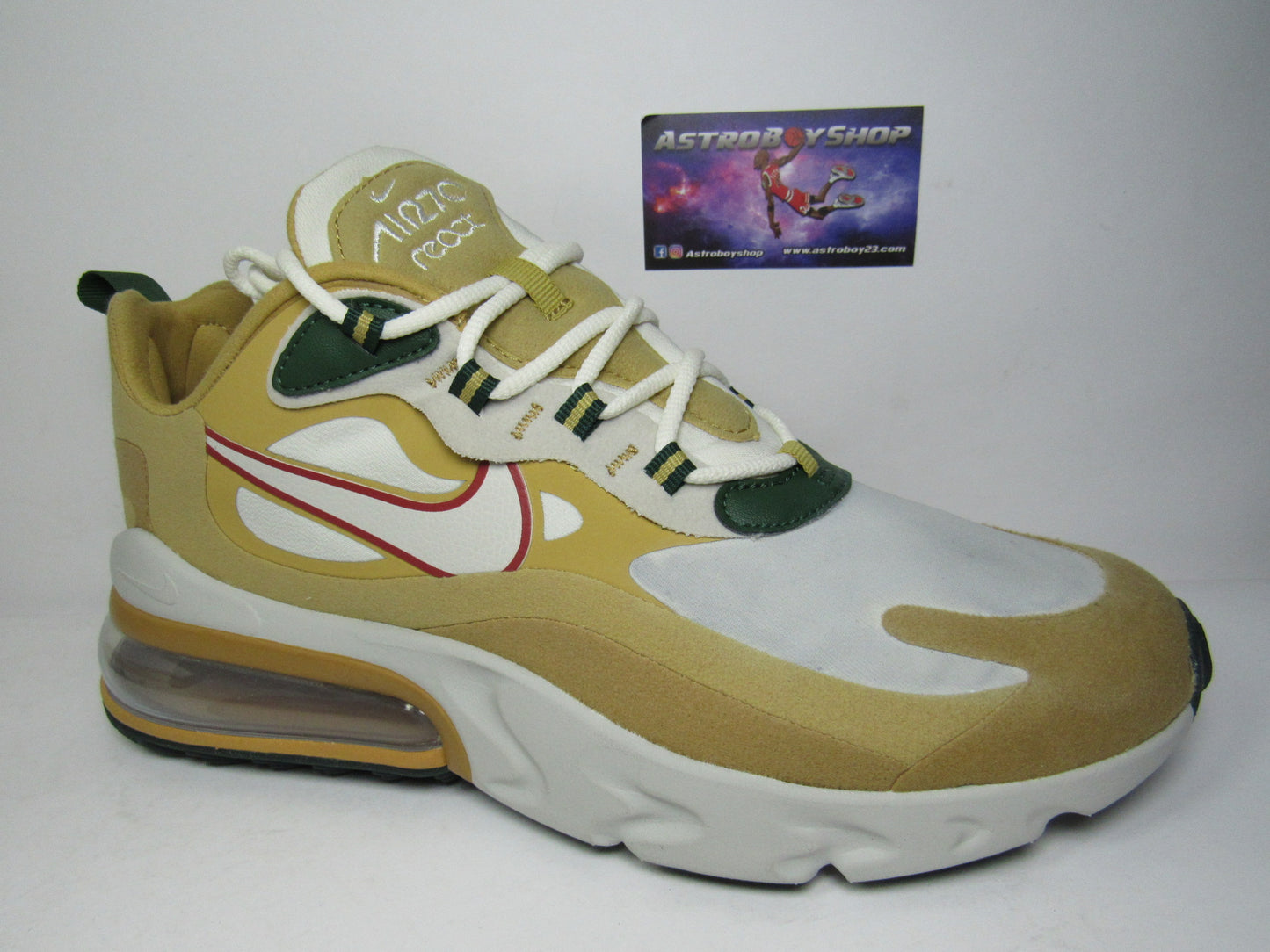 NIKE AIR MAX 270 REACT REGGAE EN CAJA