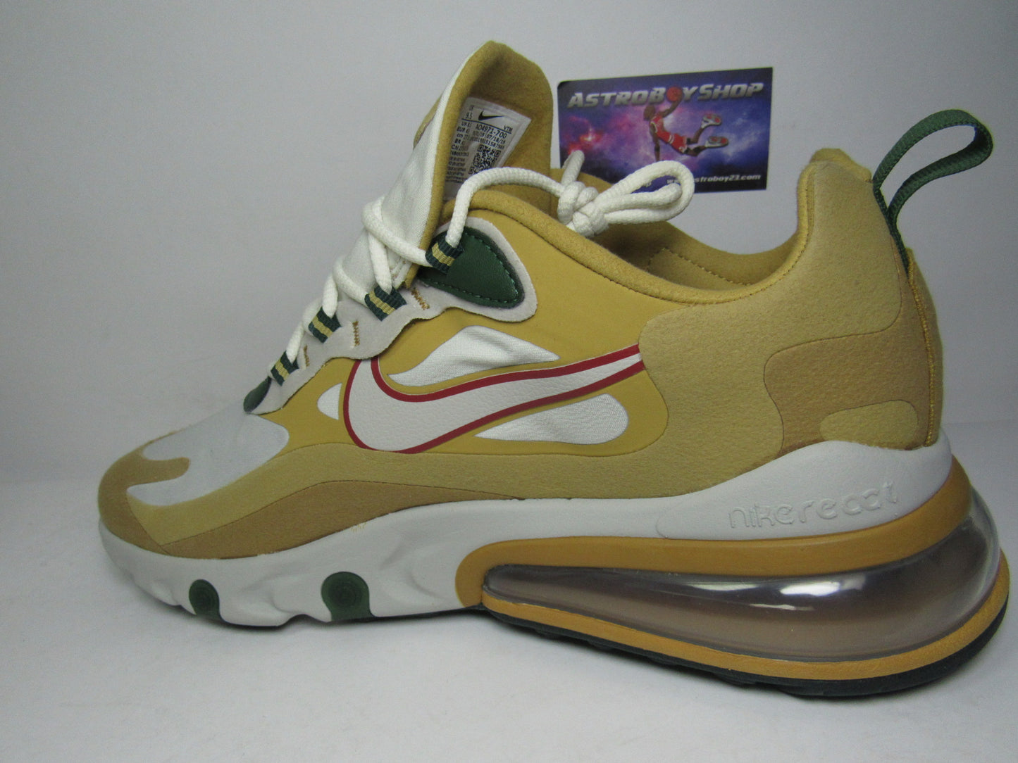 NIKE AIR MAX 270 REACT REGGAE EN CAJA