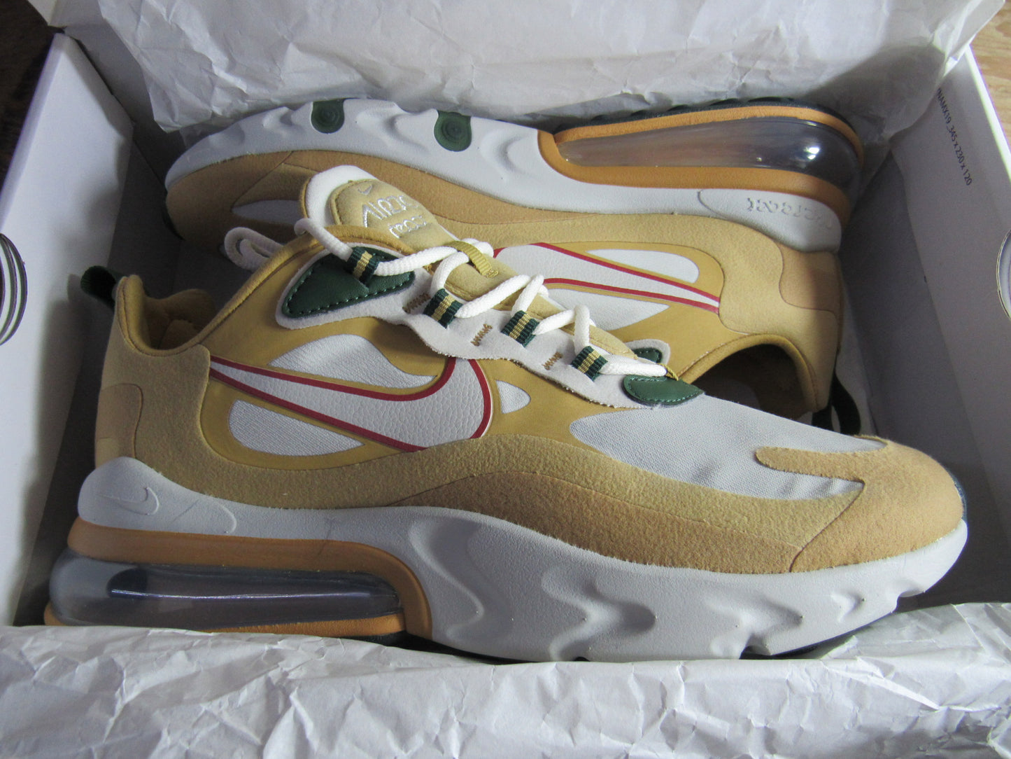 NIKE AIR MAX 270 REACT REGGAE EN CAJA