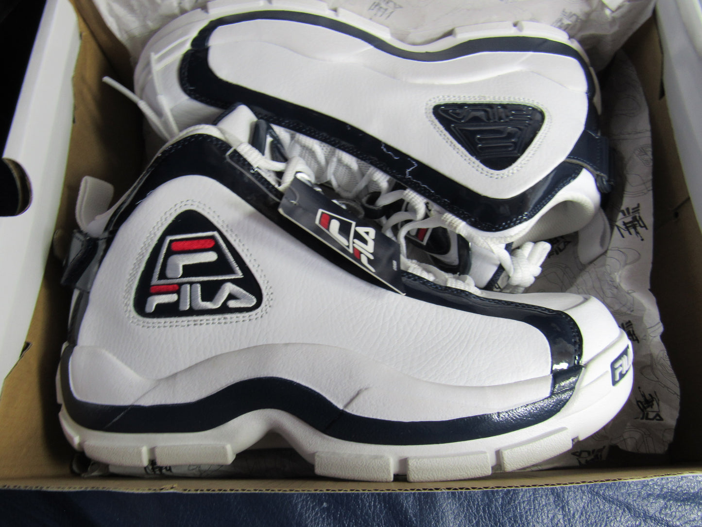 FILA GRANT HILL 2 "NAVY" EN CAJA