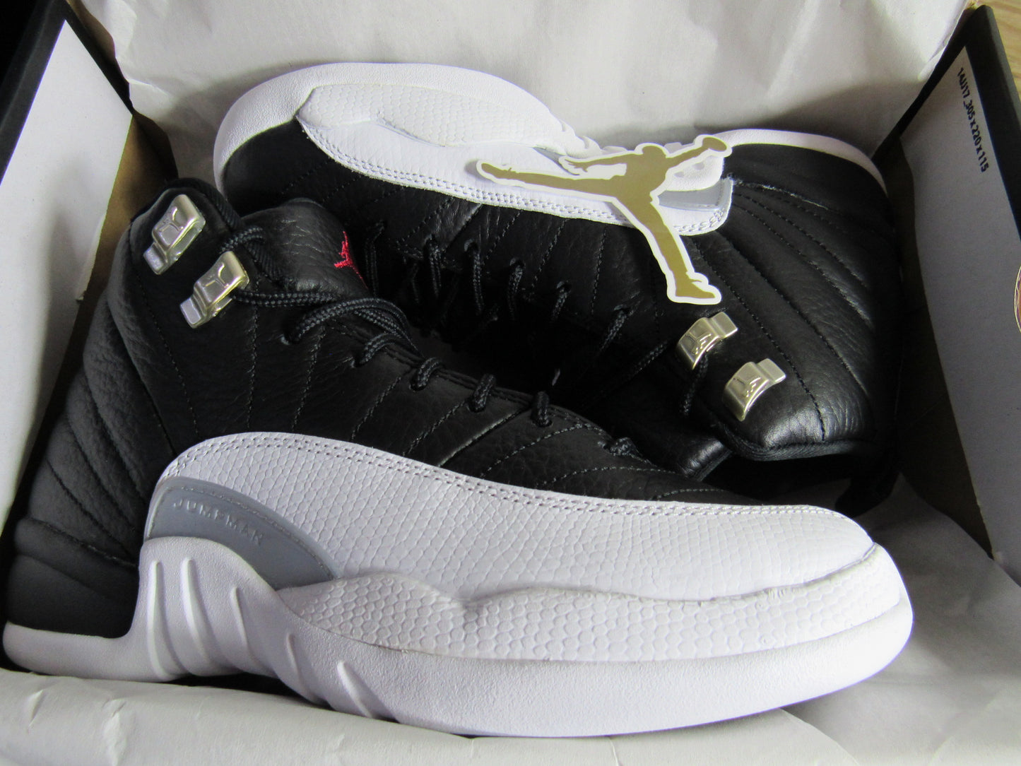 JORDAN 12 PLAYOFFS GS KIDS EN CAJA