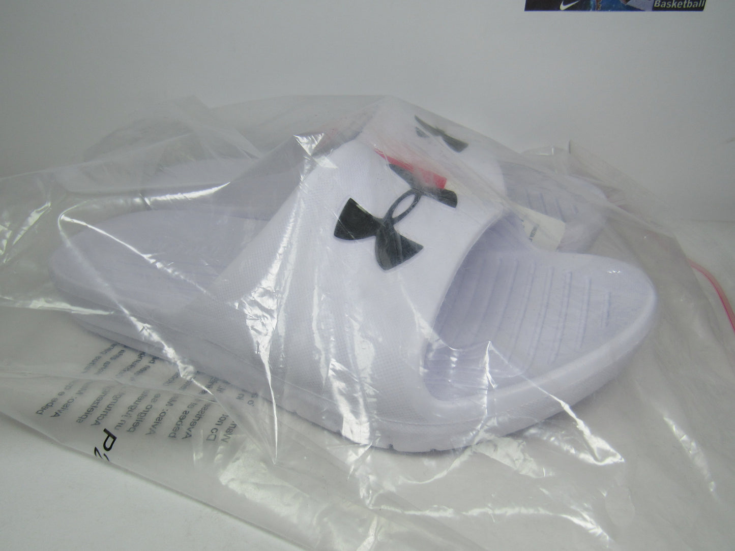 SANDALIAS UNDER ARMOUR CORE PTH WHITE EN BOLSA