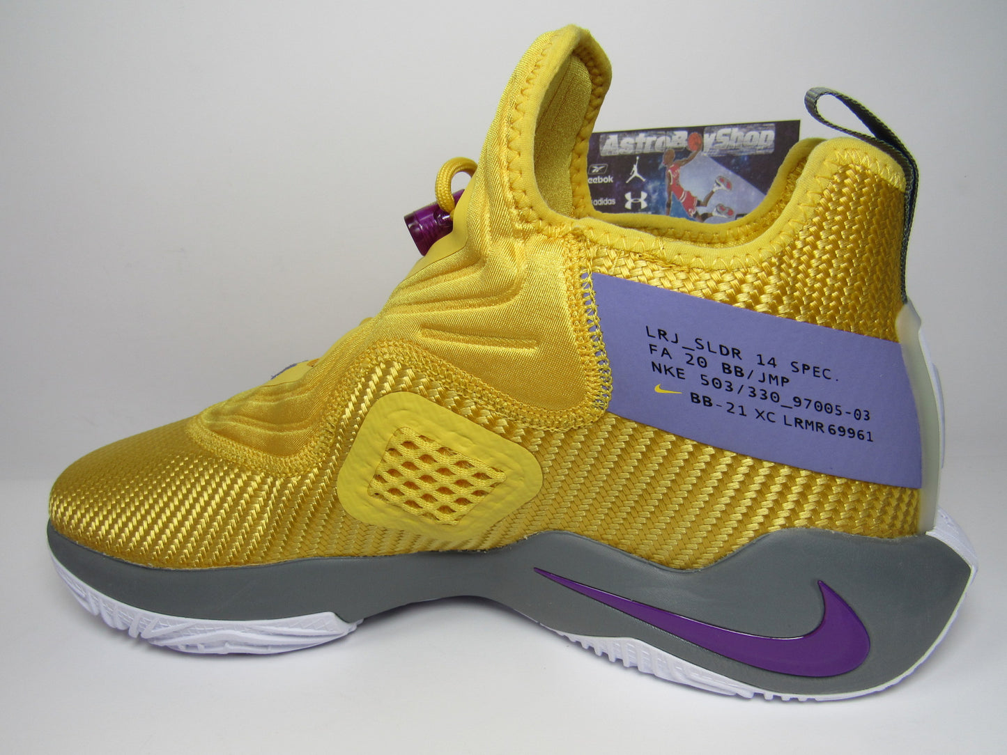LEBRON SOLDIER 14 LAKERS BICOLOR EN CAJA