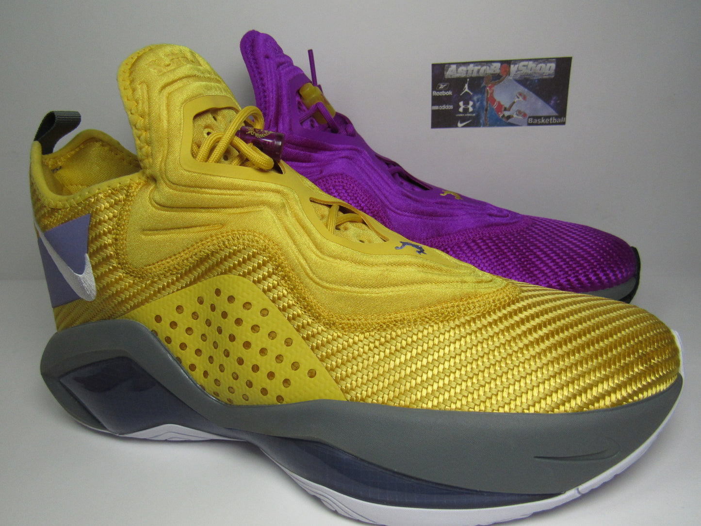 LEBRON SOLDIER 14 LAKERS BICOLOR EN CAJA