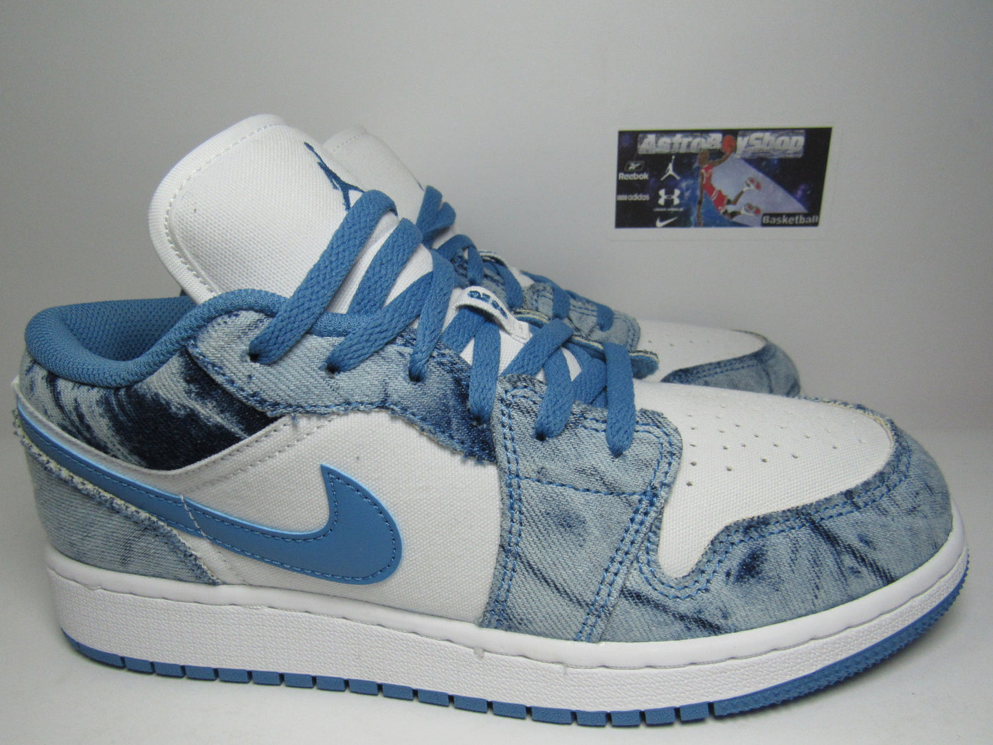 JORDAN 1 LOW GS KIDS DENIM EN CAJA
