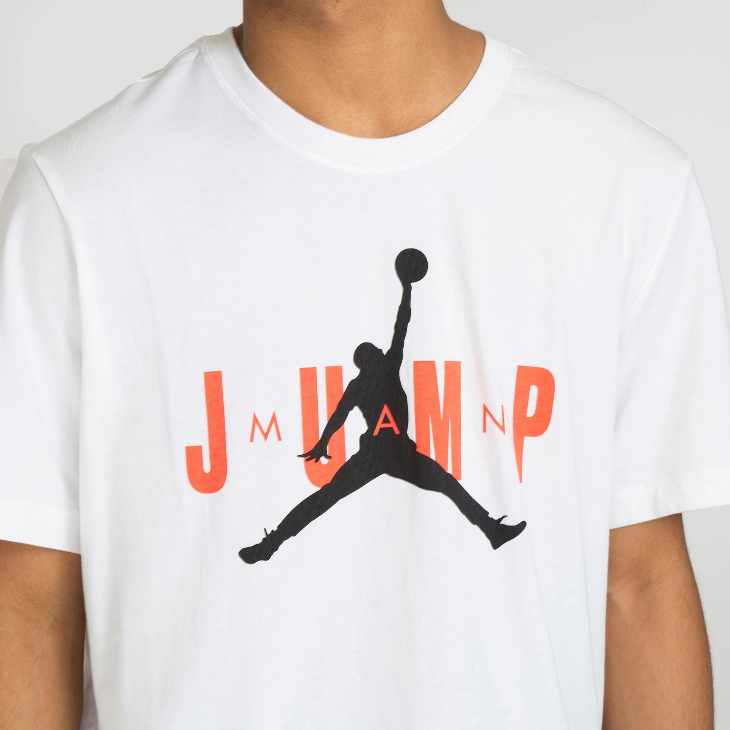PLAYERA JORDAN JUMP MAN WHITE INFRARED CREW