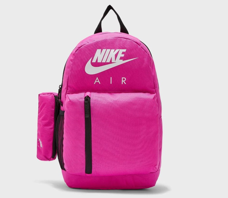 MOCHILA NIKE ELEMENTAL ESCOLAR PINK LAPICERA INCLUIDA