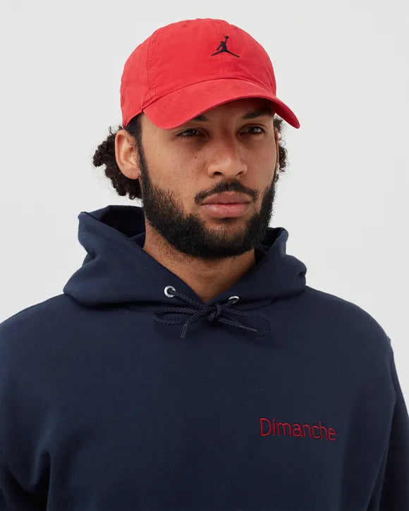 GORRA JORDAN CURVA H86 WASHED GYM RED UNITALLA