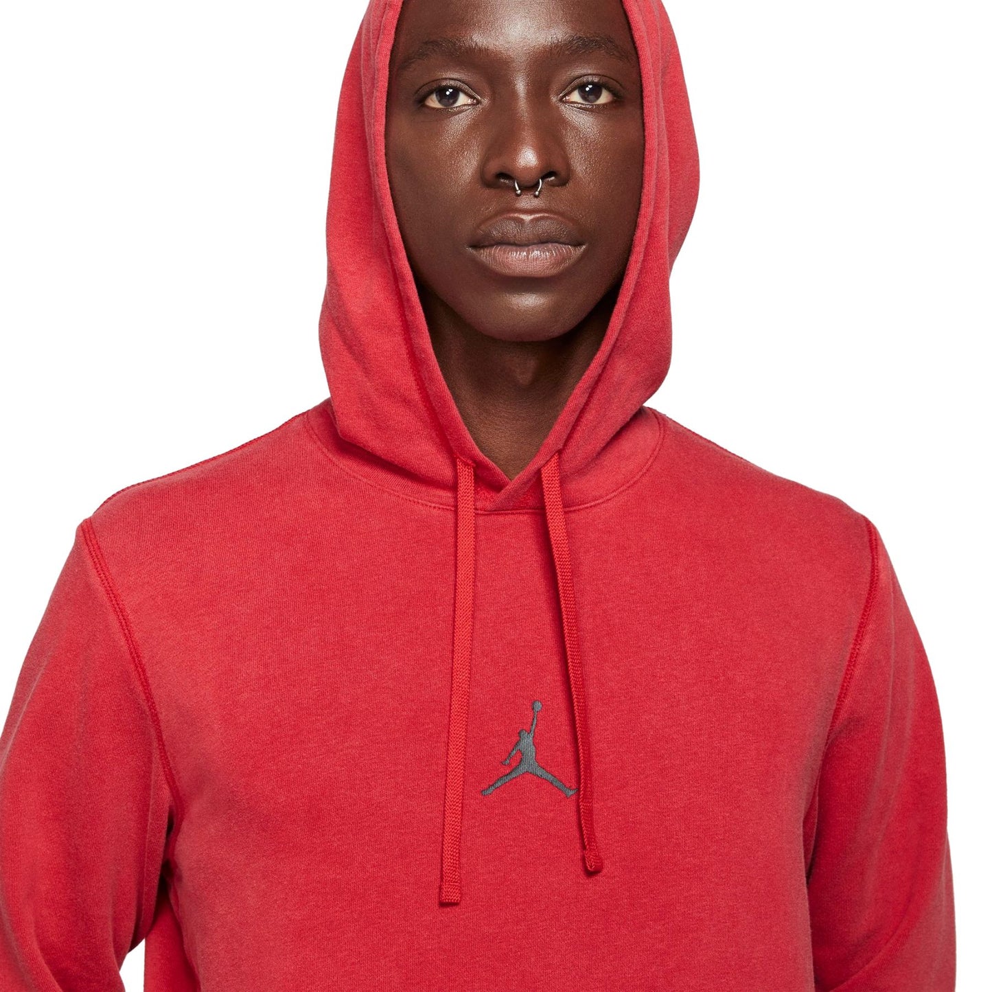 SUDADERA JORDAN GYM RED FLEECE FRI-FIT CON CAPUCHA