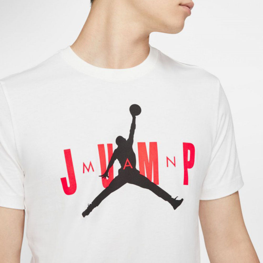 PLAYERA JORDAN JUMP MAN WHITE INFRARED CREW