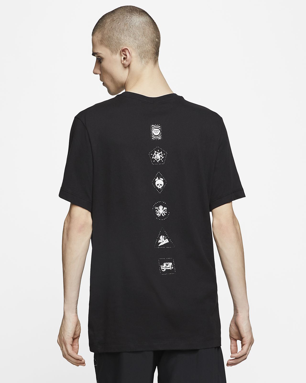 PLAYERA NIKE JUST DO IT SWOOHS BLACK DRI-FIT