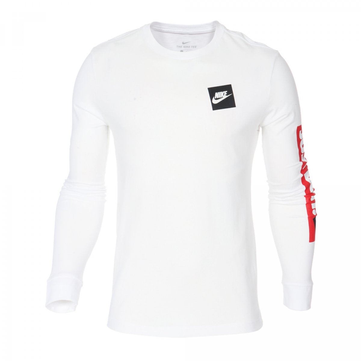 PLAYERA NIKE JUST DO IT WHITE MANDA LARGA TEE