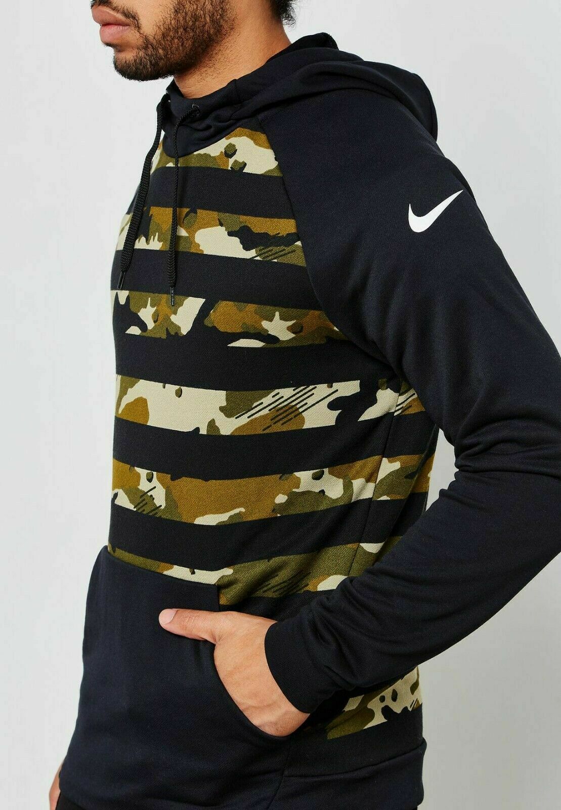 SUDADERA NIKE PULLOVER CAMOUFLAJE DRI-FIT TRAINING