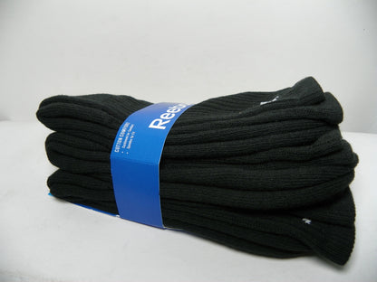 PACK DE 3 CALCETAS REEBOK BLACK (L)