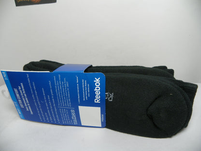 PACK DE 3 CALCETAS REEBOK BLACK (L)