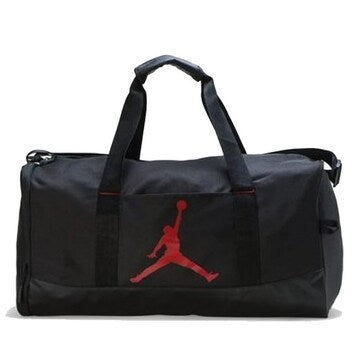 MALETA JORDAN TRAINER DUFFEL BLACK RED MEDIUM