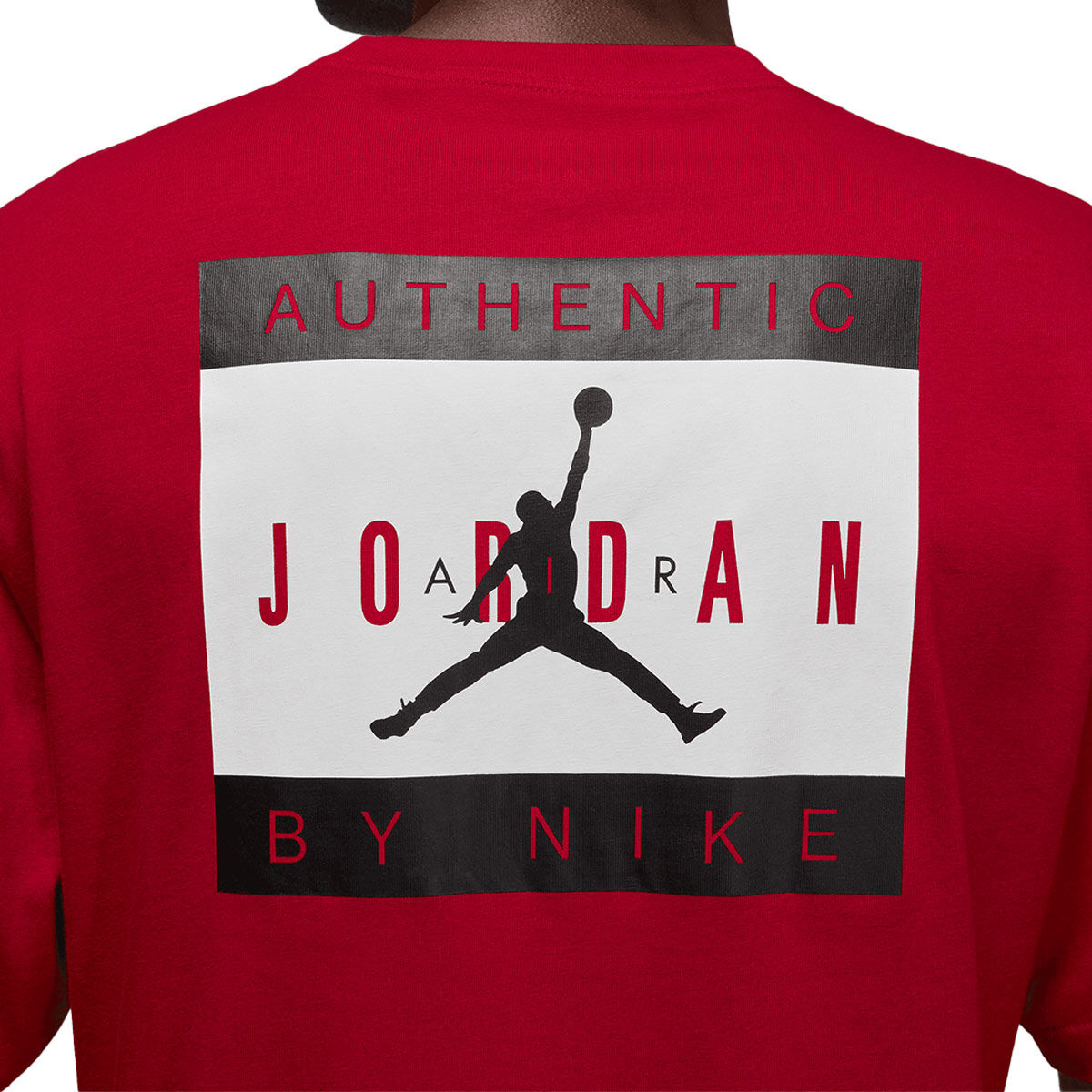 PLAYERA JORDAN BRAND RED STANDAR FIT