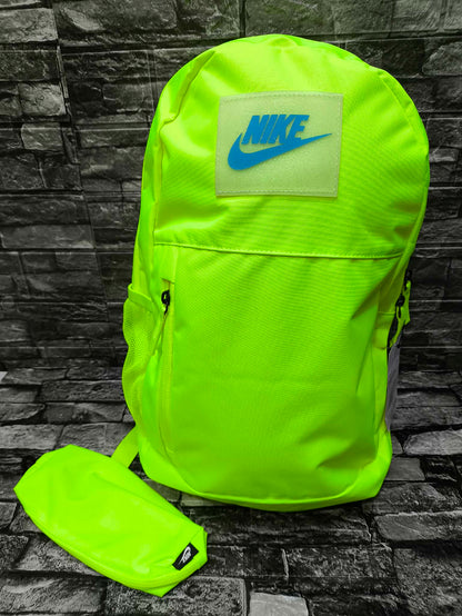MOCHILA NIKE ELEMENTAL VOLT ESCOLAR CON LAPICERA