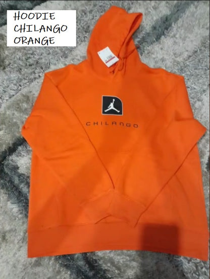 SUDADERA HOODIE CHILANGO 2023 ORANGE