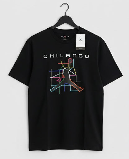 PLAYERA CHILANGO BLACK "AMPLIA"