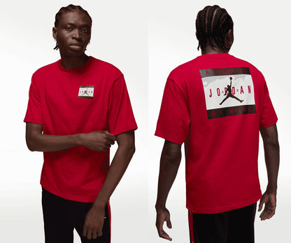 PLAYERA JORDAN BRAND RED STANDAR FIT
