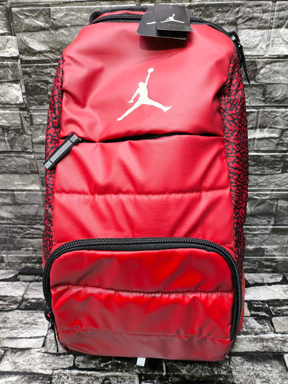 MOCHILA JORDAN ALL WORLD GYM RED ELEPHANT PRINT