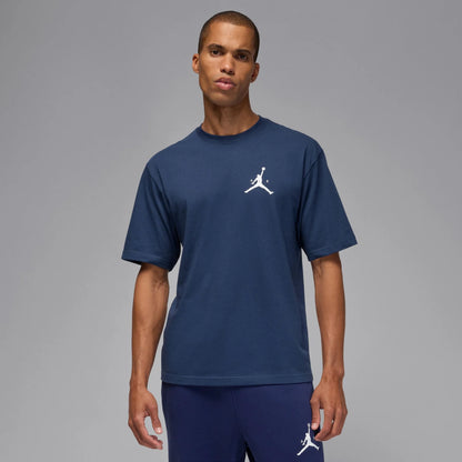 PLAYERA AIR JORDAN LBR NAVY BLUE COTTON