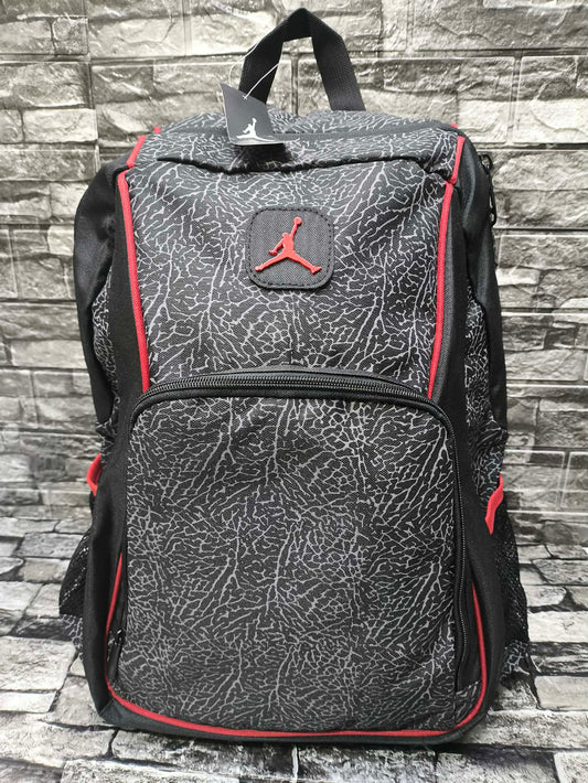 MOCHILA JORDAN JUMPMAN23 ELEPHANT PRINT LOGO DE METAL