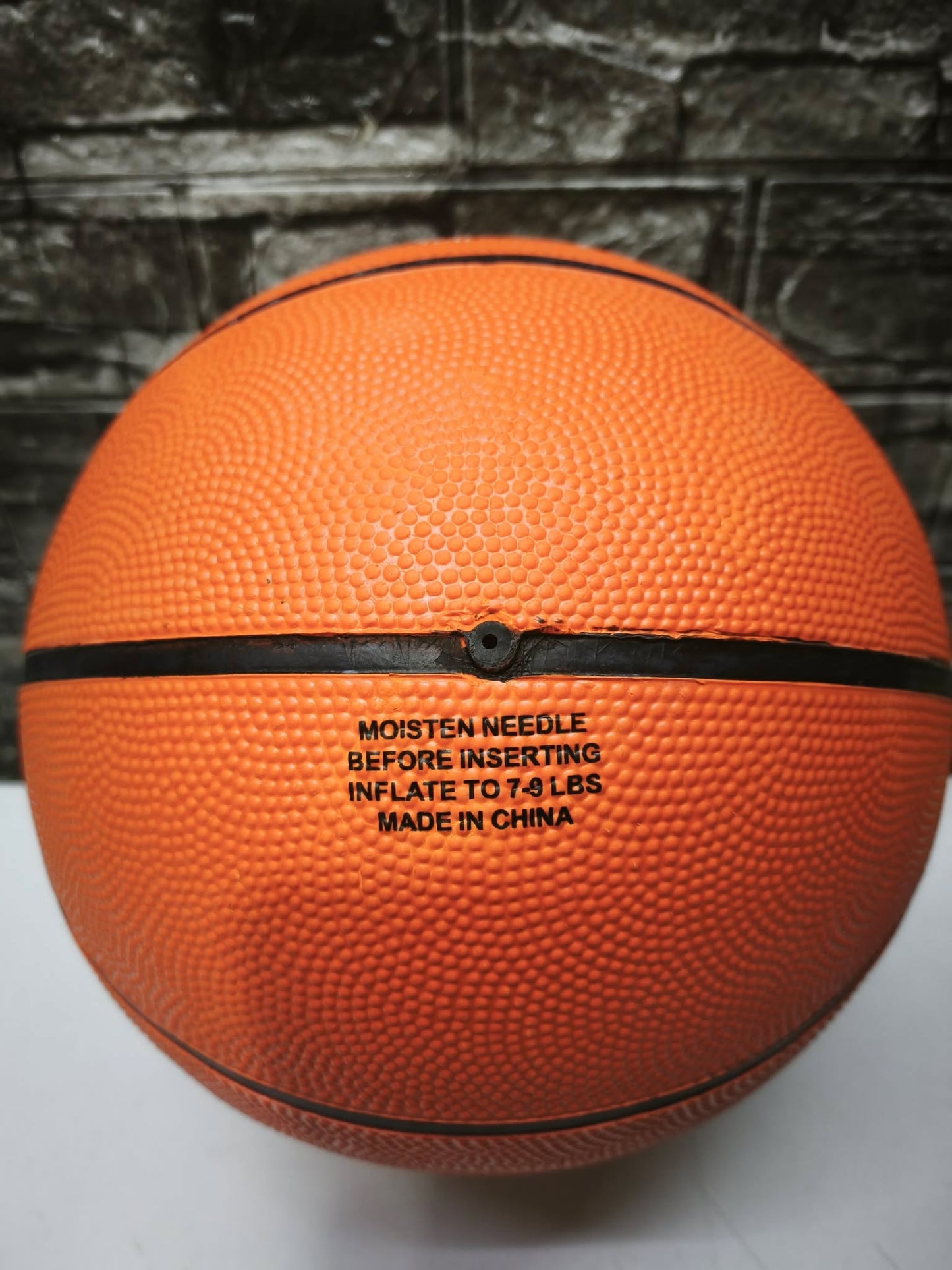 BALON BASKETBALL SPORTS #7 SENCILLO COLOR ORANGE