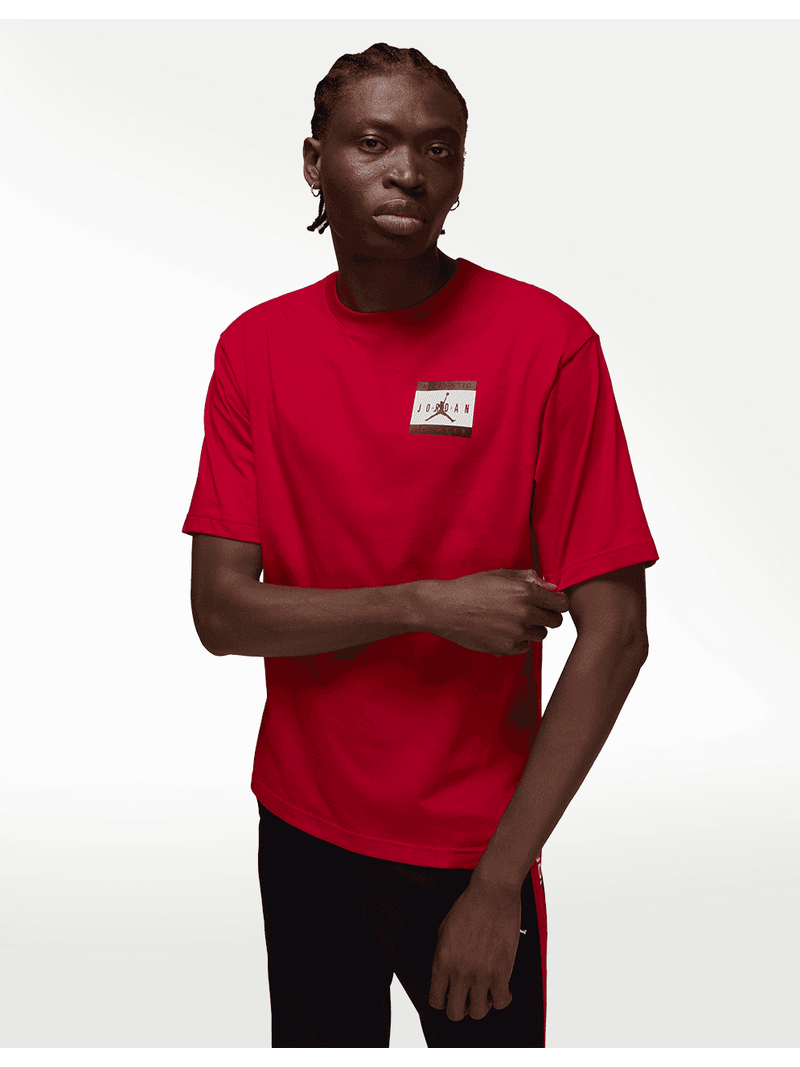 PLAYERA JORDAN BRAND RED STANDAR FIT