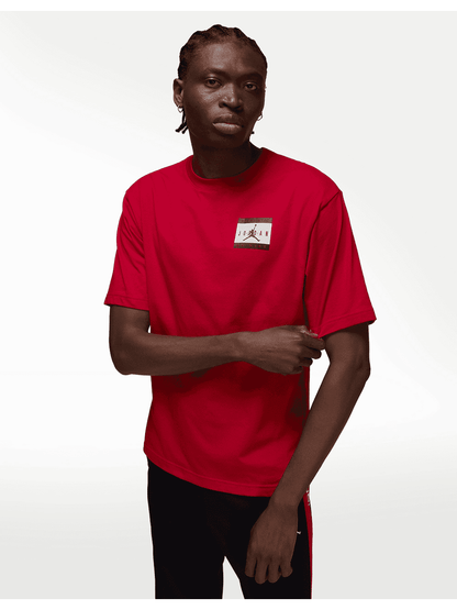 PLAYERA JORDAN BRAND RED STANDAR FIT