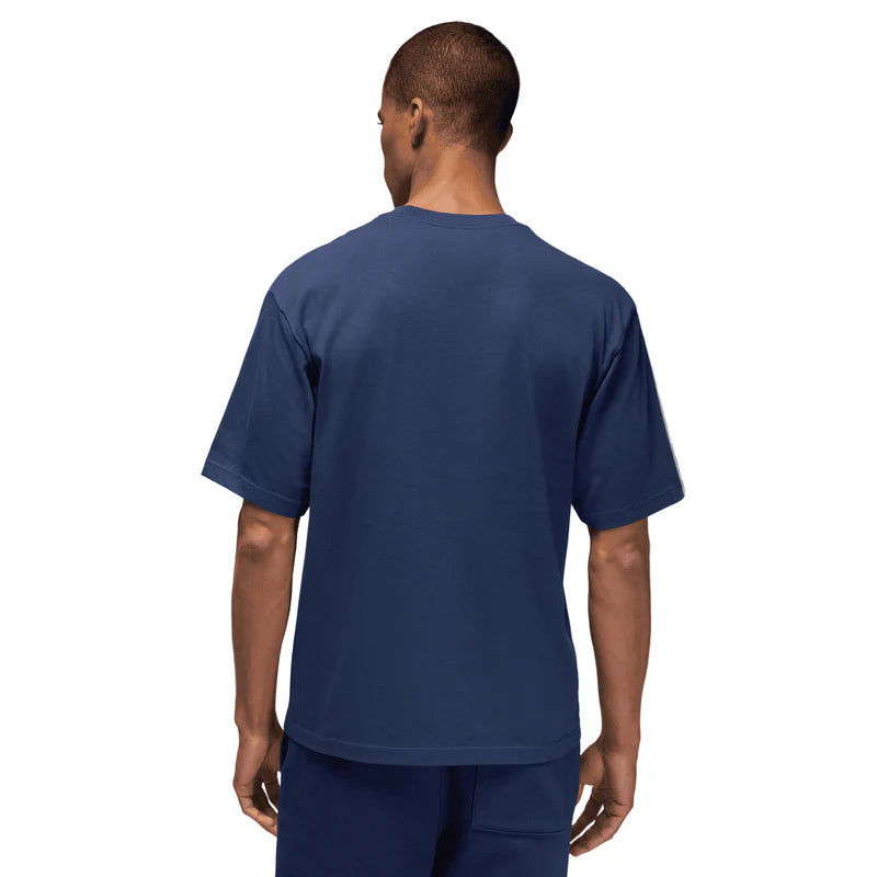 PLAYERA AIR JORDAN LBR NAVY BLUE COTTON